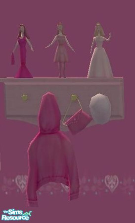 Sims 2 — Disney Princess Set 2 Sleeping Beauty  - Aurora Wall Coat by aaaaaaac — 