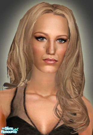 Sims 2 — XOXO - Dirty Blonde by ChazDesigns — A sassy hairstyle inspired by Serena van der Woodsen from Gossip Girl, wavy