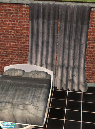 Sims 2 — Fudgewart\'s Raw Silk Curtain # 7 by optimal10 — To match Fudgewart\'s Raw Silk duvet # 7