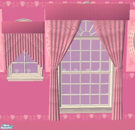 Sims 2 — Disney Princess Set 2 Sleeping Beauty  - Aurora Curtains by aaaaaaac — 