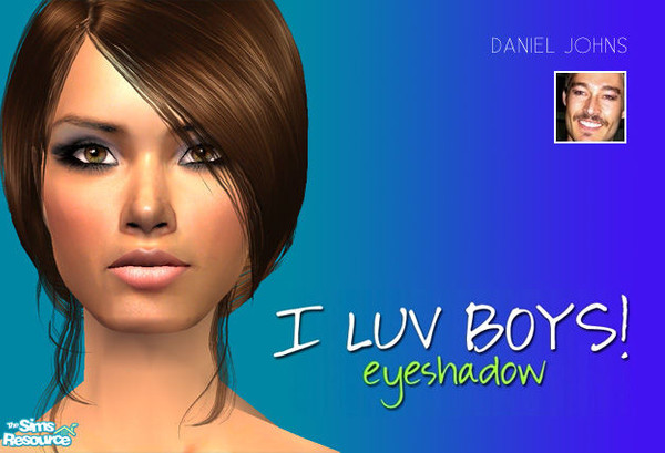 Sims 2 — I Luv Boys! Eyeshadow 2008 - Daniel Johns by 06bek — [couldn\'t resist using him again this year!]