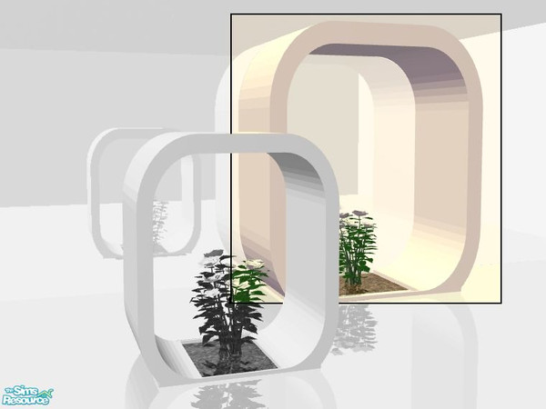 Sims 2 — Industrial Planters Large by Mirraaj — By Mirraaj.