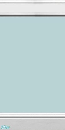 Sims 2 — Pastel Paint - Baby Blue by sailfindragon — \"Baby Blue\" Pastel Paint with white crown and kickplate.