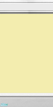 Sims 2 — Pastel Paint - Sunshine Yellow by sailfindragon — \"Sunshine Yellow\" Pastel Paint with white crown