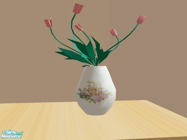 Sims 2 — Trendy Entry-  Vase by MysticVelvet — Trendy entry for your Sims, with functional wardrobe. This set has 8 new