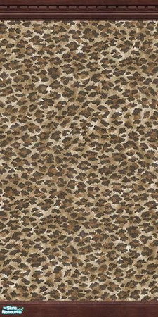 Sims 2 — Wild Thing wall 1 by tamlfra — 1 of 3 walls made to match my Wild Thing bedding,