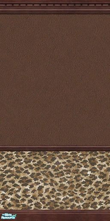 Sims 2 — Wild Thing wall 2 by tamlfra — 1 of 3 walls made to match my Wild Thing bedding,