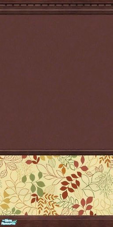 Sims 2 — Modern Fall wall 1 by tamlfra — 1 of 3 wallpapers made to match my Modern Fall bedding set.