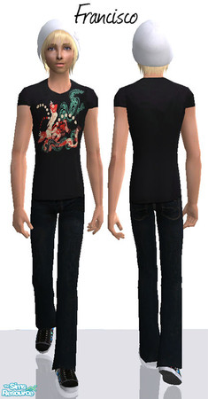 Sims 2 — Clothing 1 by francisssko — Download the mesh from the link below! Enjoy ;P
