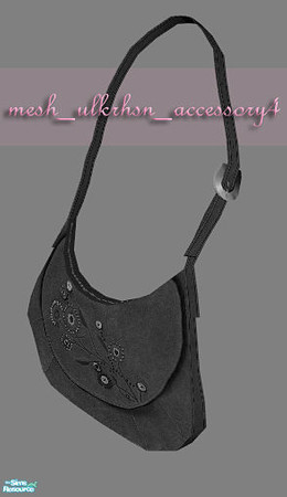 Sims 2 — MESH_ulkrhsn_accessory4 by ulker — Low poly purse mesh: Available from teen to elder females. 