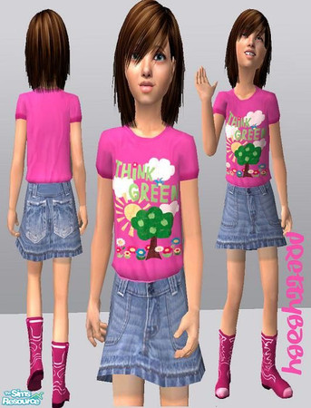 Sims 2 — Trendy Kidz - Think Green by pretty_baby — Think Greeen