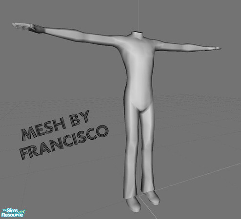 Sims 2 — New mesh - Francisco 18 by francisssko — Mesh file :)
