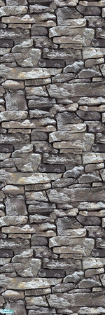 Sims 2 — Stone wall 004 by Helena — 