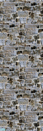 Sims 2 — Stone wall 005 by Helena — 