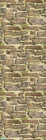 Sims 2 — Stone wall 006 by Helena — 
