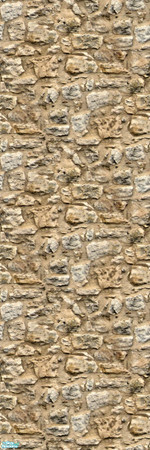 Sims 2 — Stone wall 008 by Helena — 