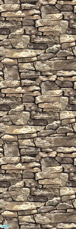 Sims 2 — Stone wall 009 by Helena — 