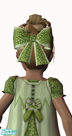 Sims 2 — Matching bow by giasims — I love this mesh I couldn\'t resist some more recolors. You can find the mesh at