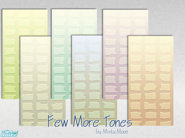 Sims 2 — Few More Tones Set by MisticMoon — you can find walls from this set in wallpaper section.