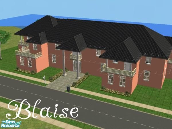 Sims 2 — Blaise by ILikeMusic640 — A traditional house for your sims.