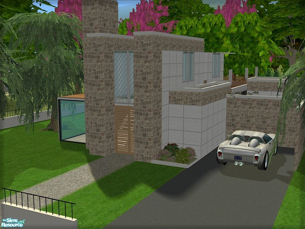 Sims 2 — V-60 by Veronn — summer house..3x3 ^^