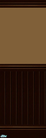 Sims 2 — Wood Panel & Paint Set - Coco Brown by sailfindragon — \"Coca Brown\" Paint with Co-ordinated Wood