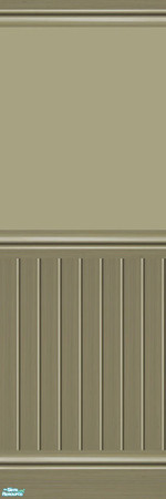 Sims 2 — Wood Panel & Paint Set - Natural Sage by sailfindragon — \"Natural Sage\" Paint with Co-ordinated