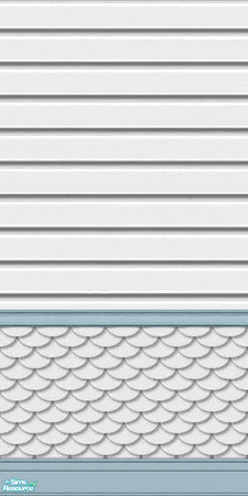 Sims 2 — Country Siding, Set 1 - 12 by elektra274 — 12 of 19 walls, also coordinates well with Maxis\'s Country