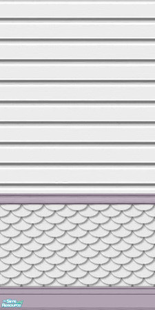 Sims 2 — Country Siding, Set 1 - 14 by elektra274 — 14 of 19 walls, also coordinates well with Maxis\'s Country