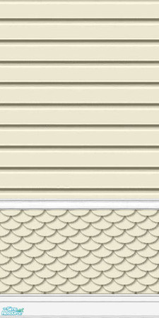 Sims 2 — Country Siding, Set 2 - 09 by elektra274 — 9 of 19 walls, also coordinates well with Maxis\'s Country