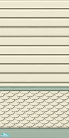 Sims 2 — Country Siding, Set 2 - 11 by elektra274 — 11 of 19 walls, also coordinates well with Maxis\'s Country