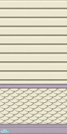 Sims 2 — Country Siding, Set 2 - 14 by elektra274 — 14 of 19 walls, also coordinates well with Maxis\'s Country