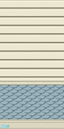 Sims 2 — Country Siding, Set 2 - 17 by elektra274 — 17 of 19 walls, also coordinates well with Maxis\'s Country