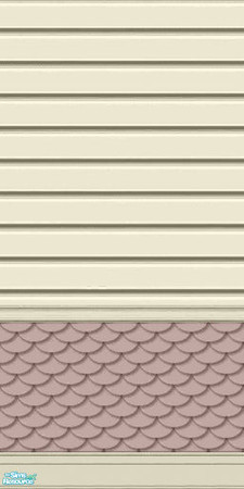 Sims 2 — Country Siding, Set 2 - 18 by elektra274 — 18 of 19 walls, also coordinates well with Maxis\'s Country
