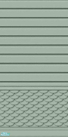 Sims 2 — Country Siding, Set 3 - 11 by elektra274 — 11 of 19 walls, also coordinates well with Maxis\'s Country