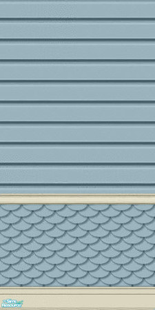 Sims 2 — Country Siding, Set 4 - 10 by elektra274 — 10 of 19 walls, also coordinates well with Maxis\'s Country