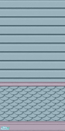 Sims 2 — Country Siding, Set 4 - 14 by elektra274 — 14 of 19 walls, also coordinates well with Maxis\'s Country