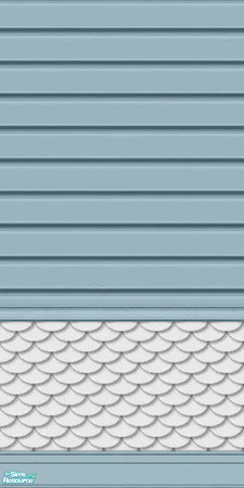 Sims 2 — Country Siding, Set 4 - 15 by elektra274 — 15 of 19 walls, also coordinates well with Maxis\'s Country