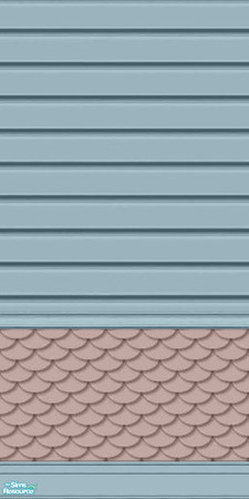 Sims 2 — Country Siding, Set 4 - 18 by elektra274 — 18 of 19 walls, also coordinates well with Maxis\'s Country