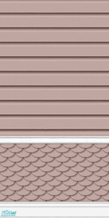 Sims 2 — Country Siding, Set 5 - 09 by elektra274 — 9 of 19 walls, also coordinates well with Maxis\'s Country