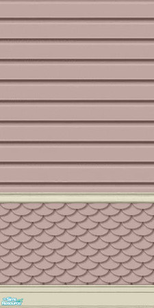 Sims 2 — Country Siding, Set 5 - 10 by elektra274 — 10 of 19 walls, also coordinates well with Maxis\'s Country