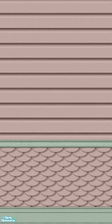Sims 2 — Country Siding, Set 5 - 11 by elektra274 — 11 of 19 walls, also coordinates well with Maxis\'s Country
