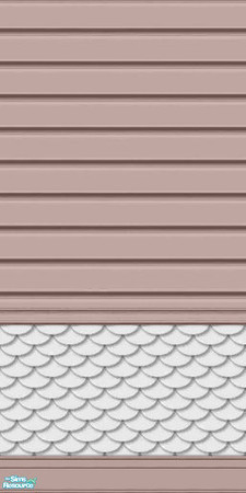 Sims 2 — Country Siding, Set 5 - 15 by elektra274 — 15 of 19 walls, also coordinates well with Maxis\'s Country