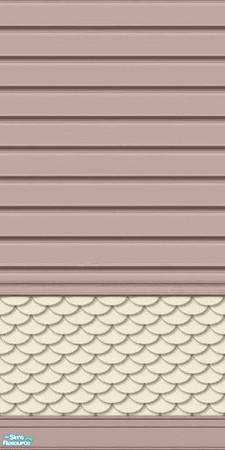 Sims 2 — Country Siding, Set 5 - 16 by elektra274 — 16 of 19 walls, also coordinates well with Maxis\'s Country