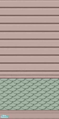 Sims 2 — Country Siding, Set 5 - 17 by elektra274 — 17 of 19 walls, also coordinates well with Maxis\'s Country