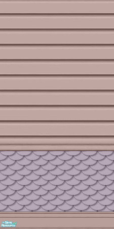 Sims 2 — Country Siding, Set 5 - 19 by elektra274 — 19 of 19 walls, also coordinates well with Maxis\'s Country