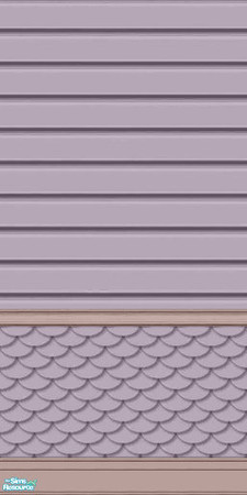 Sims 2 — Country Siding, Set 6 - 13 by elektra274 — 13 of 19 walls, also coordinates well with Maxis\'s Country