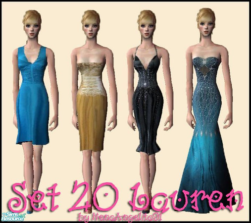Sims 2 — Set 20 Lauren by NenaAngelita91a — For this set you need the mesh 013, mesh 091, mesh 072 and mesh 028 by Liana.