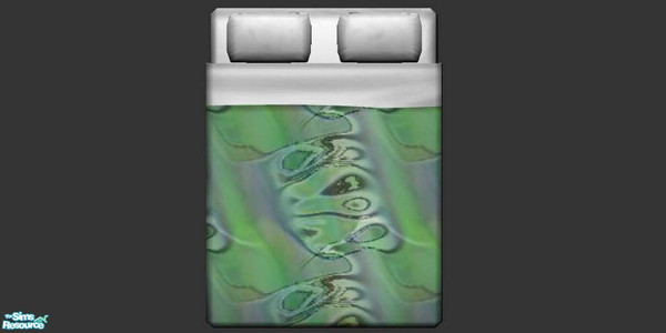 Sims 2 — Pond Water Bedding by briachant — Pond Water Bedding