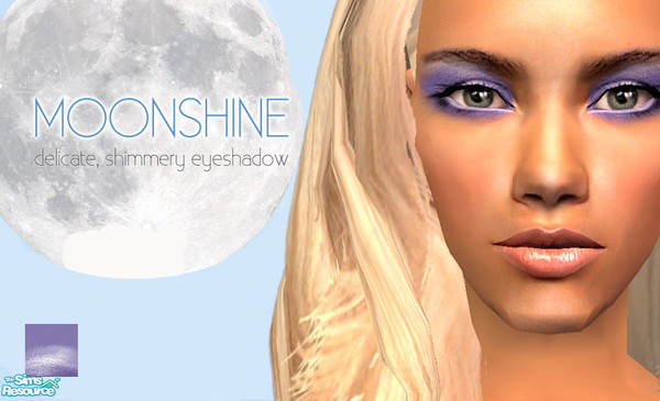 Sims 2 — Moonshine Eyeshadow - Star Violet by 06bek — 